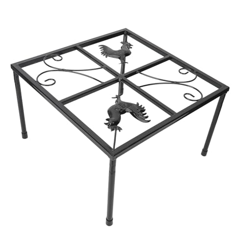 Suportes para Plantadores de Metal, Suporte para água de Frango, Tipo Base Estável e Prático para Ca