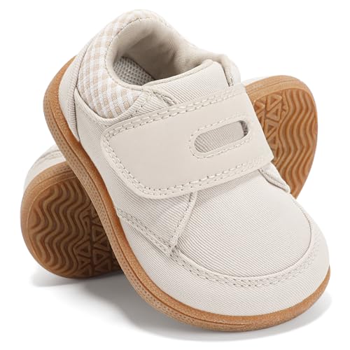 STQ KIDS Toddler Wide Toe Box Boys Girls Shoes Barefoot Shoe Kids Walking Sneakers Non-Slip...