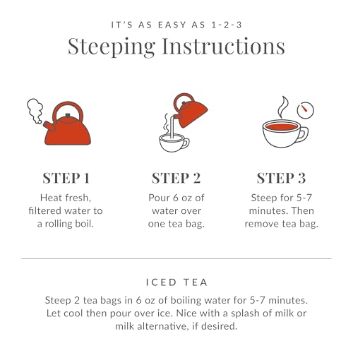 The Republic of Tea Coconut Cocoa Cuppa Chocolate Herb, 36 Tea Bag Tin, Gourmet Low Caffeine Dessert Tea