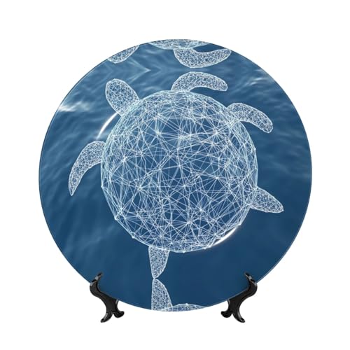 Platos decorativos de tortuga para solucionar espacios vacíos en escritorios 2