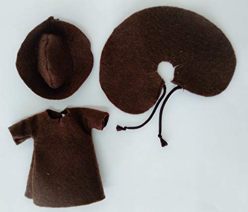 Folk Artesanía Vestido y complementos Regional típico Peregrino o Peregrina muñeca Barriguitas...