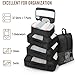 Veken 10 Set/8 Set Packing Cubes for Travel Essentials, Suitcase Organizer Bags in 4 Sizes, Carry-On Luggage Accessories with Laundry & Toiletry Bag, Airplane Must-Have, Road Trip & Camp Gifts for Men