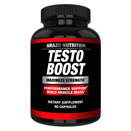 Arazo Nutrition TestoBoost Test Booster Supplement Potent & Natural