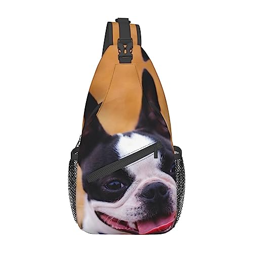 Sac à dos Boston Terrier durable et léger avec sa bandoulière ajustable