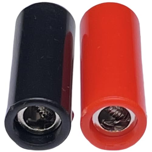 Conector Banana CESS Negro y Rojo 5 Pares miniatura 2
