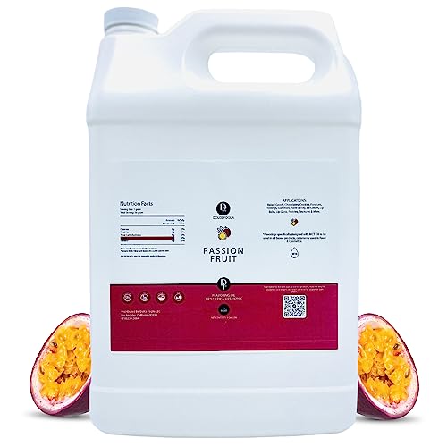 Dolce Flav Passion Fruit Extract for Baking, Bulk Restaurant Size, 1 Gallon