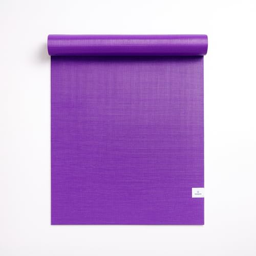Yogikuti Beginner's Bliss Yoga Mat, Sticky Mat, Yoga Accessories Non-slip & Extra Grip, Durable workout mat (Purple)