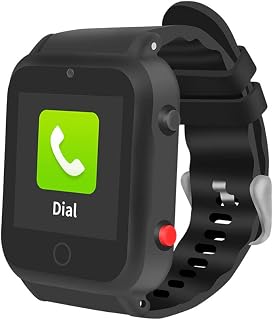 Elderly GPS Smart Watch, Anti-Lost GPS Tracking Watch with SOS Call, Electronic Fence, Multiple Targeting, Two-Way Talk, Voice Chat, 1.54 Inch HD Display, for Home Elderly Patient Seniors