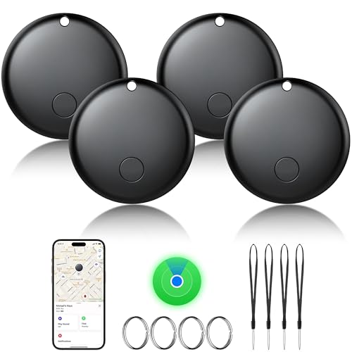 Air Tracker Tags-4 Pack Tracker Tag Work with Apple Find