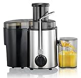 Entsafter 350 Watt Schwarz Silber Melissa 16230035