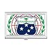 Samoa Oceania National Emblem Business Card Holder Case Pocket Box Wallet