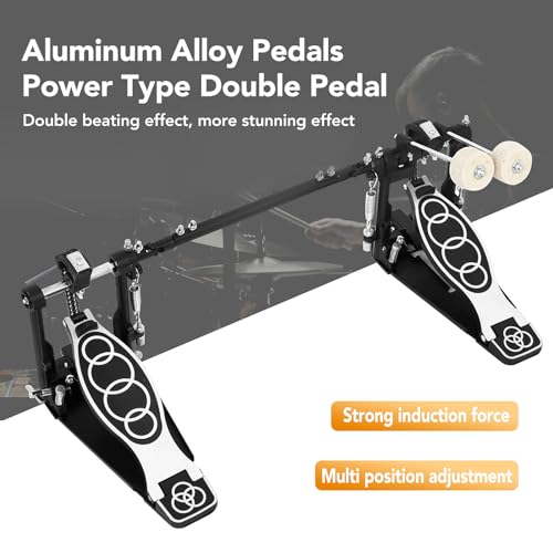 Pedal Doble para Batería de Aleación de Aluminio miniatura 3