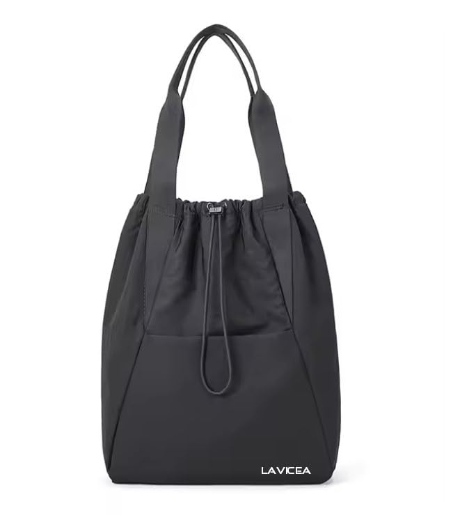 Drawstring Gym Backpack for Women, Beach Backpack for Swim, Travel Tote Bags for Women, Water Resistant Shoulder Bag, Handbag for Travel & Workout.-image-43