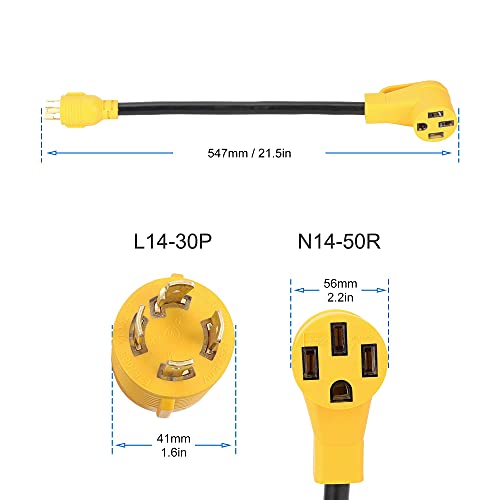 Hynade L14-30P-14-50R Generator Cord Adapter thumb #1