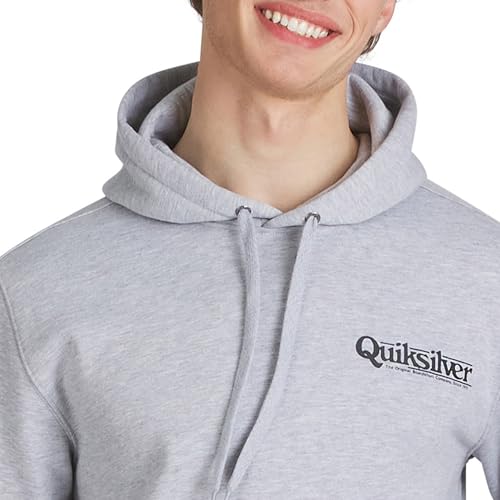 Image of Quiksilver Men's Regular Fit Super Soft Fleece Midweight Pullover Hooded Sweatshirt