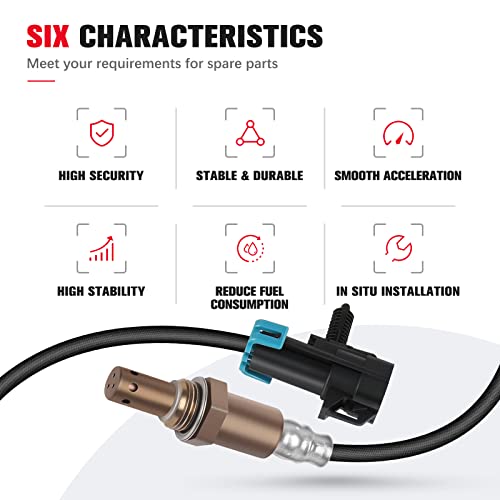 Sensor de Oxígeno Upstream Downstream para Buick Century miniatura 5