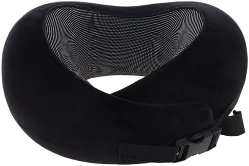 Travel Neck Pillow Airplane Memory Foam Adjustable 360°U-Pillow F...