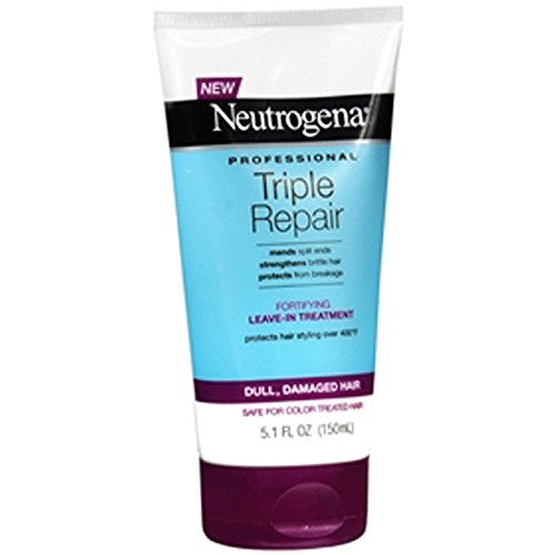 Neutrogena Triple Repair Fortifying Leave-in Treatment, 5.1 Fluid Ounce (Pack of 2)