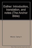 Esther: Introduction, translation, and notes B000737YOA Book Cover