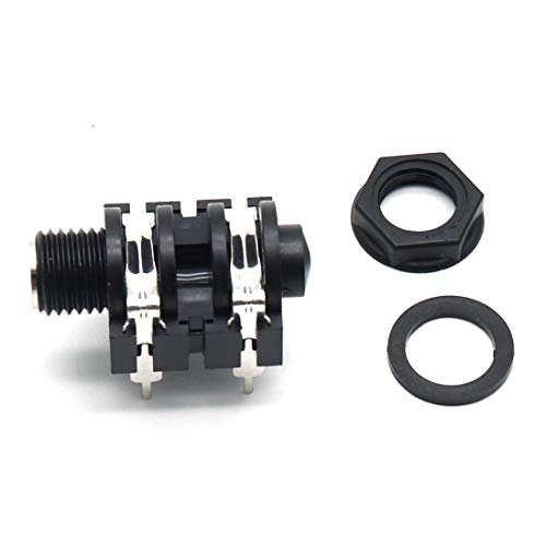 Conector Mono Jack 6.35mm Panel 20 piezas Luomorgo miniatura 4