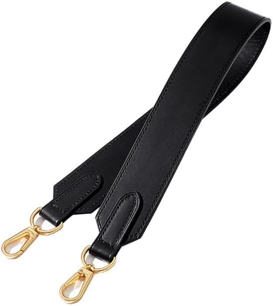 29.53" Shoulder Straps for Purse Straps Replacement Crossbody Replacement Straps for Handbags Gold Clasp Black01