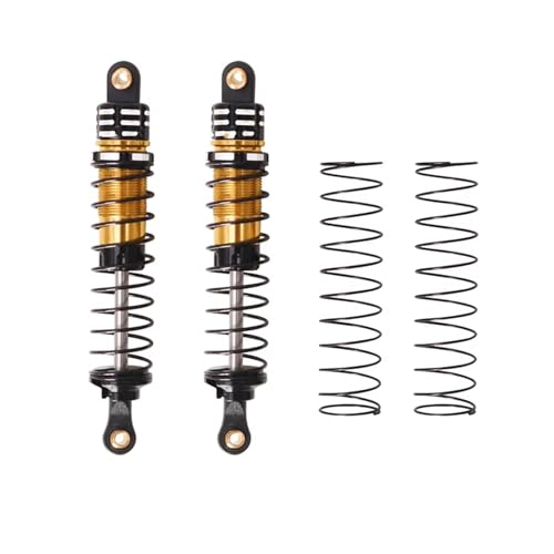Amortisseur RC 64mm alu noir résistant aux chocs pour Mini LMT Racing