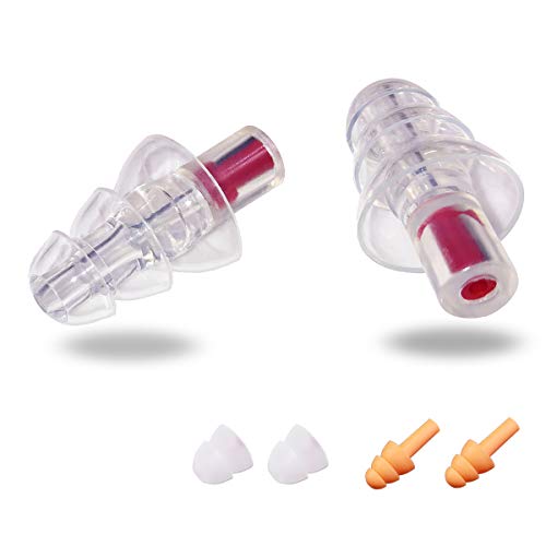 🛒 Crazy Deals High Fidelity Earplugs for Concerts，Noise Reduction Music Earplugs-Hearing Protection for Musicians Motorcycles DJ’s, Drummers, Percussion, Festival, Nightclub and Other Sensitivity Conditions