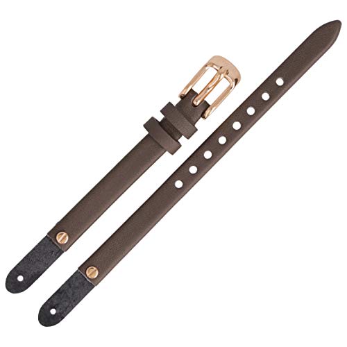 Uhrenarmband 08mm Leder Braun - ES-3862 | LB-ES3862