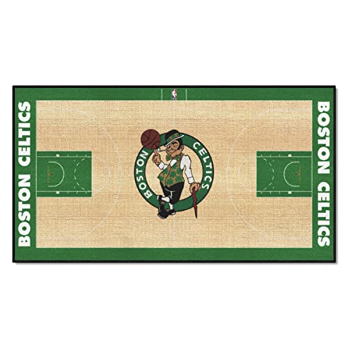 FANMATS 9480 NBA Boston Celtics Nylon Face NBA Court Runner, klein, Team-Farbe, 61 x 111 cm