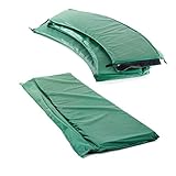 Material: PVC reforzado superior e inferior | antidesllizante | resistente a la intemperie | robusto: 350 g/m² | a prueba de agua | fibra reforzada