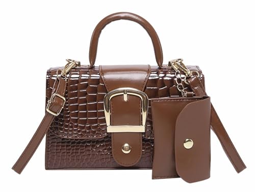 Image of Mini Purse for Women Girl Small Handbag Trendy Ladies Shoulder Bag Crossbody Bags Brown