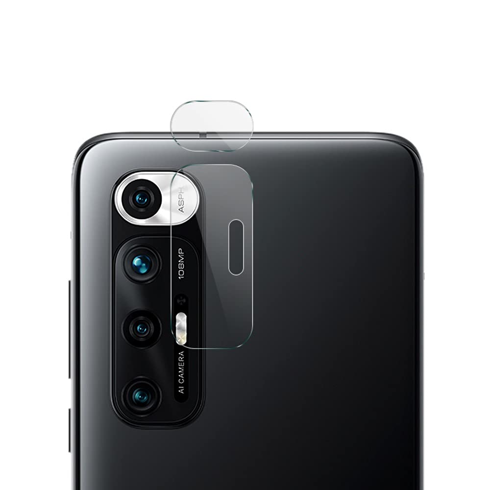 camera lens protective film for Xiaomi Mi 10S,transparent,ultra-thin,scratch-resistant,soft tempered glass lens protective film for Xiaomi Mi 10S-2 Pack