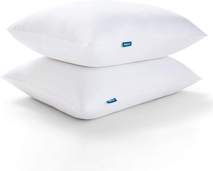 Bedsure Pillows Queen Size Set of 2 Queen Pillows 2 Pack Down