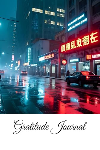 livre Gratitude Journal - Cyber Punk