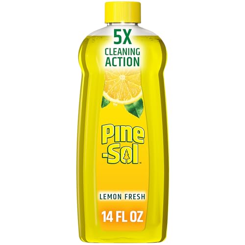 Pine-Sol Multi-Surface Cleaner, Lemon Fresh, 14 Fluid Ounces (Pack May