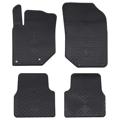 Tapis de sol voiture en caoutchouc pour C4 et 2008, idéal sorties famille