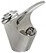 Haws 5010SS Polished Stainless Steel Push Button Bubbler Valve with Integral Adjustable Pressure Compensating Stream Regulation
