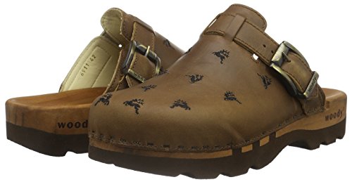 Woody Stickerei Lukas mit Hirschstick, Zoccoli