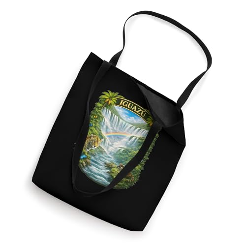 Bolsa tote Icons of Iguazu Falls: vida silvestre, mariposas y arcoíris miniatura 2