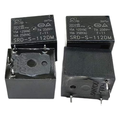 Relé de arrocera 12V SRD-S-112DM de 4 pines con conmutador magnético MPA-S-112-A