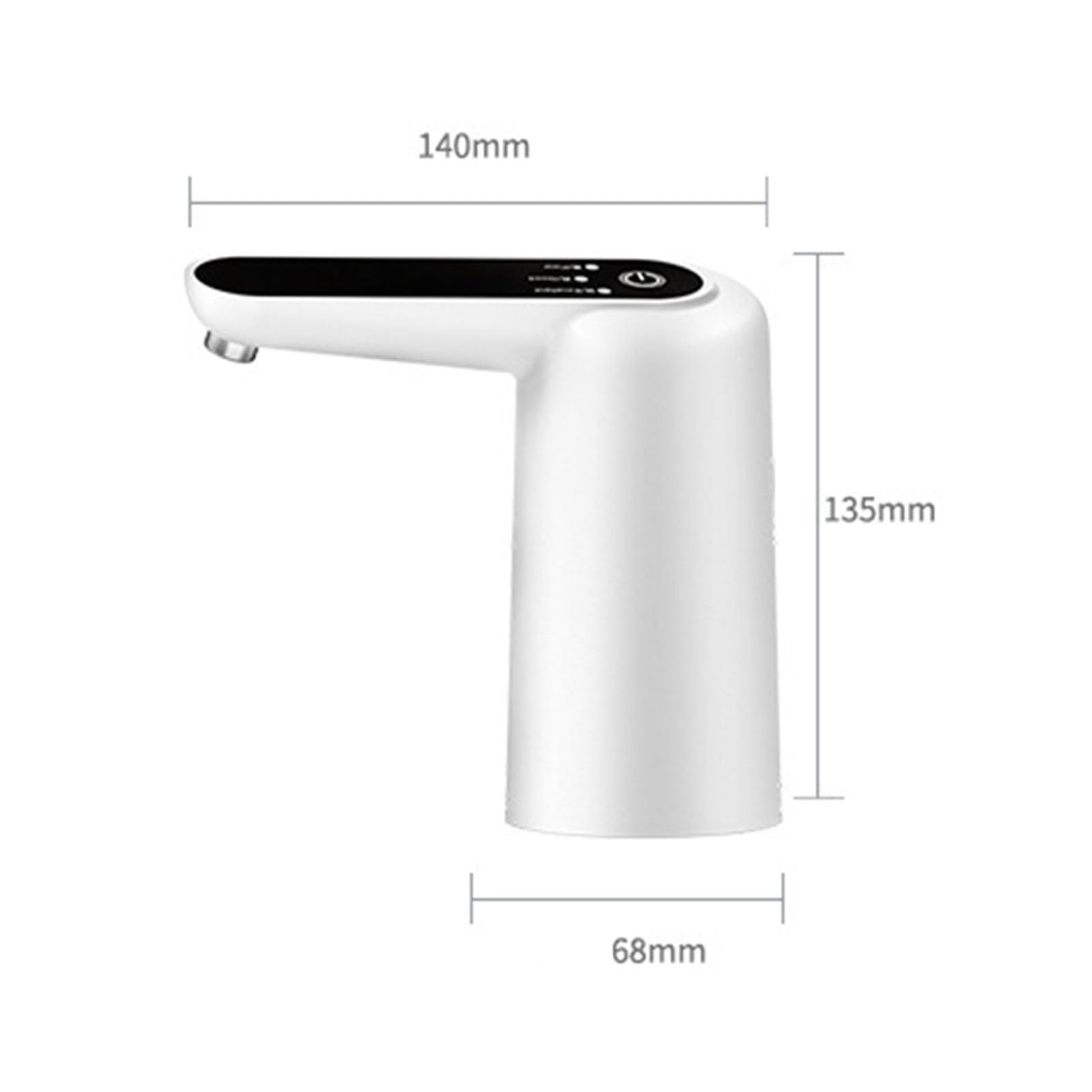Dispensador de Agua Eléctrica, Prueba de Calidad Agua la Bomba Botella Automática USB Alimentado para Cocinas y Escuelas, Conveniente para Uso en Exteriores y Interiores