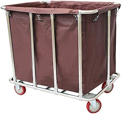 Large Capacity 200L Laundry Hamper Sorter Cart with 6.5-Inch Silent Wheels, Waterproof Blue Trolley 90×65×85 cm