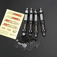 4PCS Upgraded Shock Absorber Damper For TRX4 TRX6 SCX10 I II RGT Yikong Racing 4082 4083 1/10 RC