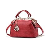 [Accessoire de mode polyvalent] : Ce sac croisé compact est doté d'une poignée supérieure (9 cm de hauteur) et d'une sangle convertible qui permet de passer sans problème du jour à la nuit - à utiliser comme sac croisé décontracté, comme sac à bandoulière ou comme sac à main élégant.