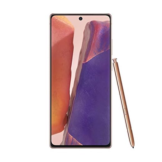 Samsung Electronics Galaxy Note 20 5G Factory Unlocked Android Cell Phone | US Version | 128GB of Storage | Mobile Gaming Smartphone | Long-Lasting Battery | Mystic Bronze (SM-N981UZNAXAA)