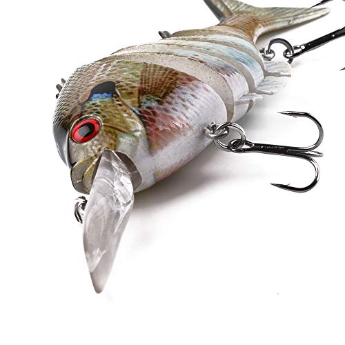 DECDEAL HENG JIA Isca Artificial para Equipamento De Pesca Wobbler Jointed Enguia Isca De Peixes Har