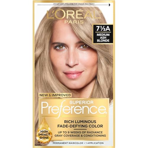 L’Oreal Paris 7.5A Medio Ceniza Rubio Kit 4 Unidades miniatura 2