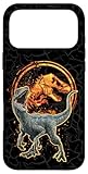 Jurassic World: Fallen Kingdom Blue Fire Logo Case for iPhone 17 Pro Max