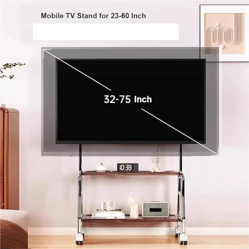 Soporte móvil para TV 32-75" acero inoxidable miniatura 4