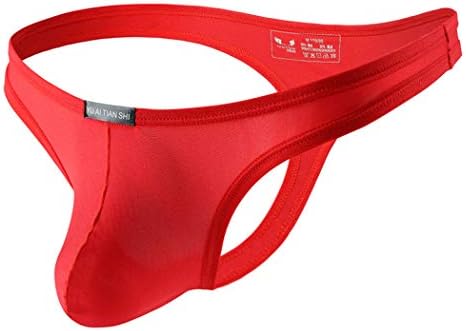 Mens T-Back Thongs Sexy Low Rise G-String Briefs Underwear